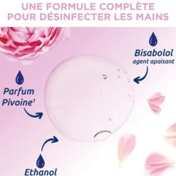 Baccide gel hydroalcoolique mains Pivoine