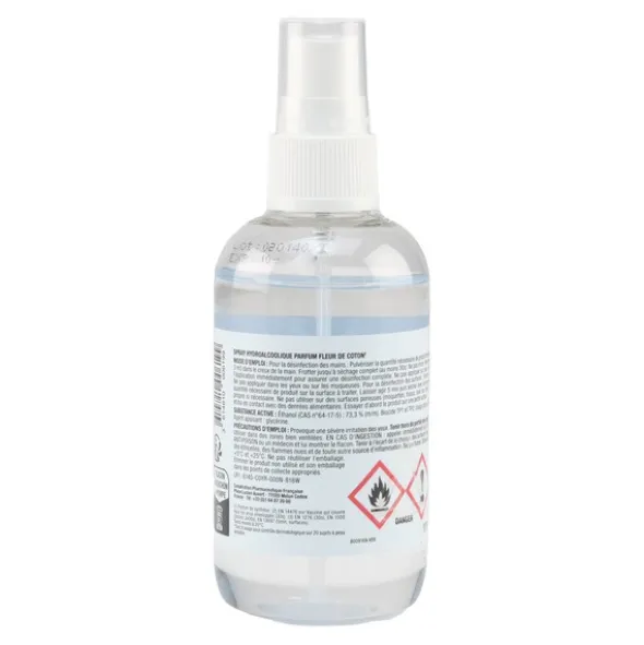 Baccide Spray antiviral désinfectant Fleur de coton