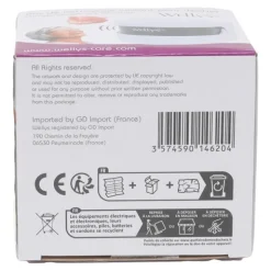 Bac de nettoyage vibrant pour dentier