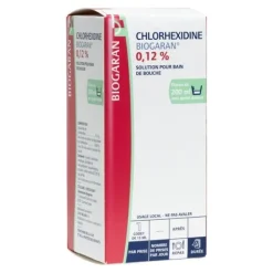 Bain de bouche Chlorhexidine 0,12% sans alcool