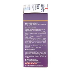 Balsolène inhalation Rhume