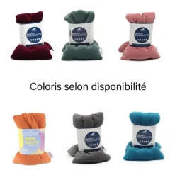 Bandeau bouillotte sèche velours Hot Pak
