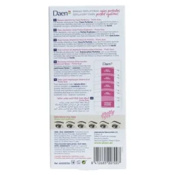 Bande dépilatoire sourcils parfaits Daen