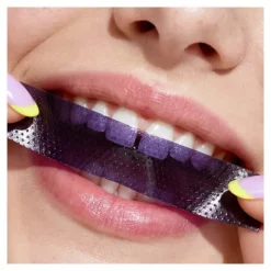Bandes de blanchiment des dents violettes POP