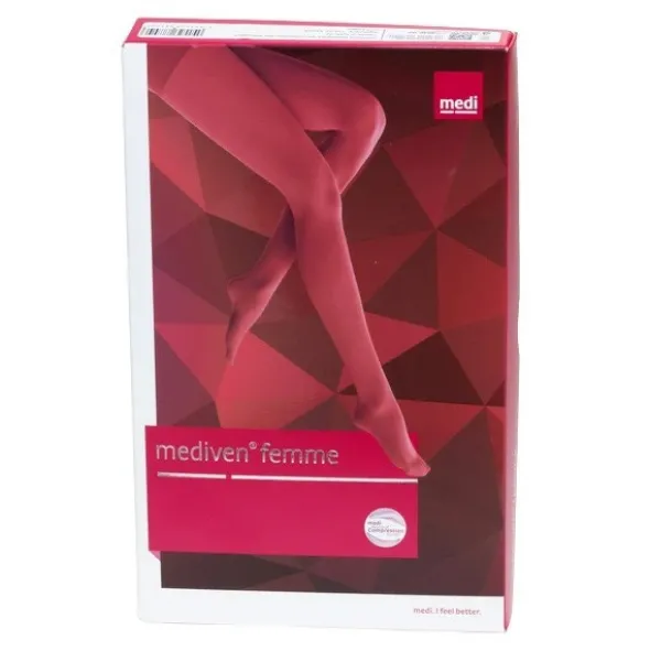 Bas de contention femme classe 2 Mediven Karesse Medi