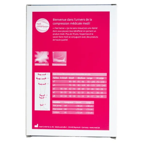 Bas de contention Microtec Femme Classe 2 Medi
