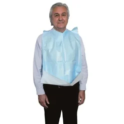 Bavoir jetable adulte avec poche