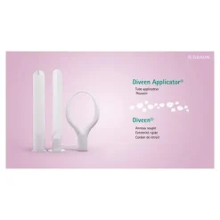 B Braun Diveen Dispositif intravaginal avec applicateur