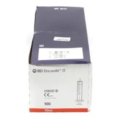 BD Discardit II seringue 2 pièces x100