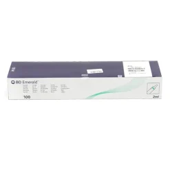 BD Emerald seringues 3 pièces x 100