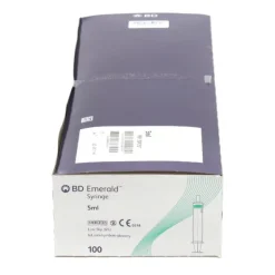 BD Emerald seringues 3 pièces x 100