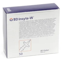 BD Insyte W cathéters avec ailettes 50 unités