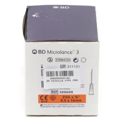 BD Microlance 3 Aiguille hypodermique x100