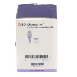 BD Microtainer Contact Lancettes