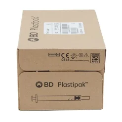 BD Plastipak seringues 3 pièces embout centré 120 unités