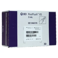 BD PosiFlush XS seringue saline