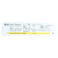 BD Saf-T-Intima cathéter de sécurité 1 voie