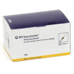 BD Vacutainer aiguille de prélèvement sanguin x 100