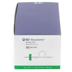 BD Vacutainer Safety Lok unité de prélèvement sécurisé 50 unités