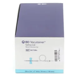 BD Vacutainer Safety Lok unité de prélèvement sécurisé 50 unités