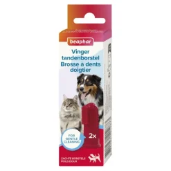 Beaphar Brosse à dents doigtier Chien et Chat