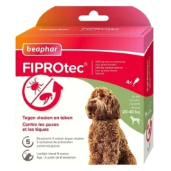 Beaphar Fiprotec Chien pipettes anti puce