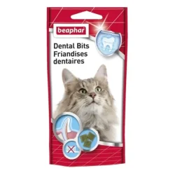 Beaphar friandises dentaires pour chat Dental Bits