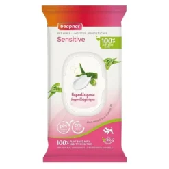 Beaphar Lingettes nettoyantes pour Chien et Chat
