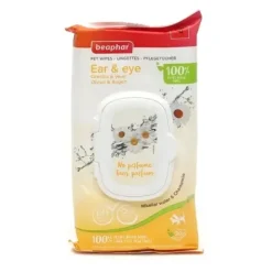 Beaphar Lingettes nettoyantes pour Chien et Chat