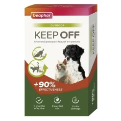 Beaphar Répulsif chat chien en granulés Keep Off Outdoor
