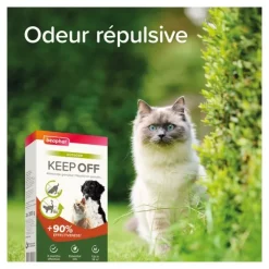 Beaphar Répulsif chat chien en granulés Keep Off Outdoor