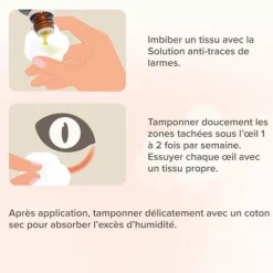 Beaphar solution traces de larmes