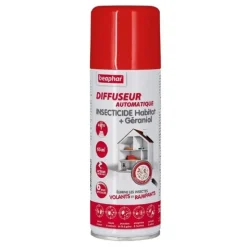 Beaphar Spray et diffuseur automatique Insecticide Habitat