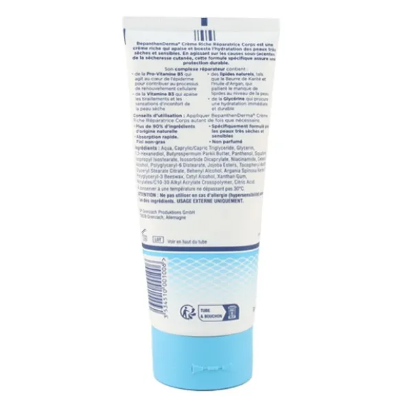 Bepanthen Derma Crème riche réparatrice corps