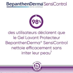 Bepanthen Derma SensiControl gel lavant protecteur
