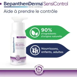 Bepanthen Derma SensiControl gel lavant protecteur