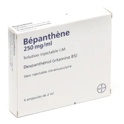 Bepanthène injection Chute de cheveux