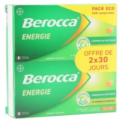 Berocca Energie effervescent goût Orange
