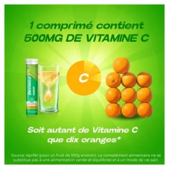 Berocca Energie effervescent goût Orange