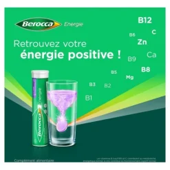 Berocca Energie goût cassis comprimés effervescents
