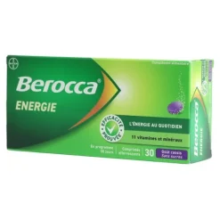 Berocca Energie goût cassis comprimés effervescents