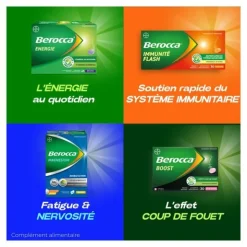 Berocca Immunité Flash comprimés effervescents