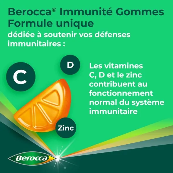 Berocca Immunité gummies