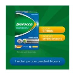 Berocca magnésium sachets