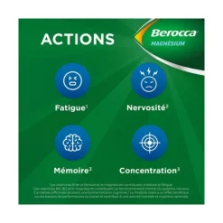 Berocca magnésium sachets