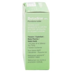 Betadine bain de bouche unidose