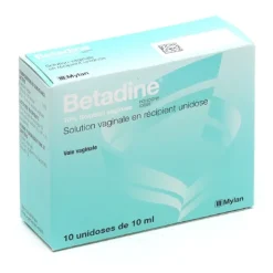 Betadine gynécologique 10 % unidoses