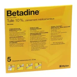 Betadine Tulle pansement
