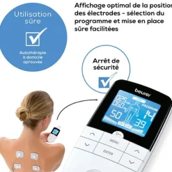Beurer électrostimulateur TENS/EMS EM49