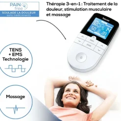 Beurer électrostimulateur TENS/EMS EM49